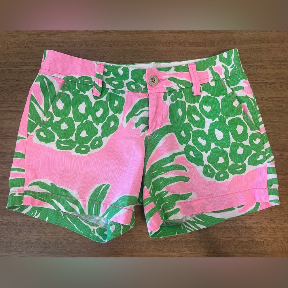 Lilly Pulitzer The Callahan Shorts Size 0
